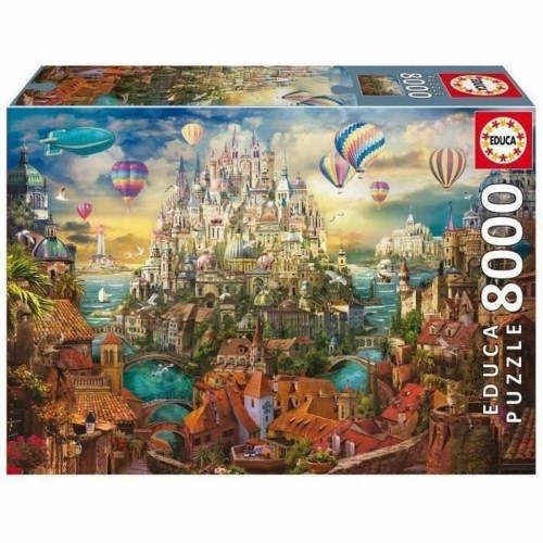 Puzzle Educa City of Reve 8000 Pieces image 1