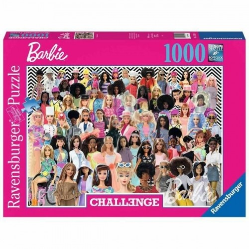Puzle un domino komplekts Barbie 17159 1000 Daudzums image 1
