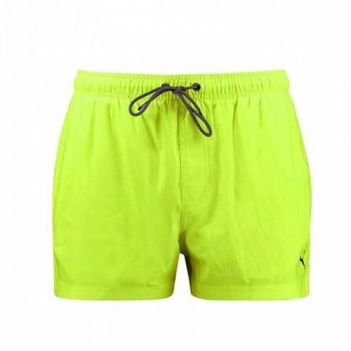 Men’s Bathing Costume Puma Short Swim Lime image 1