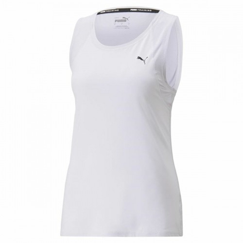Women’s Short Sleeve T-Shirt Puma Favorite Tank White image 1
