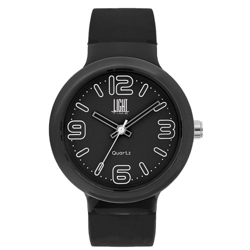 Unisex Watch Light Time EUROPE Black (Ø 40 mm) image 1