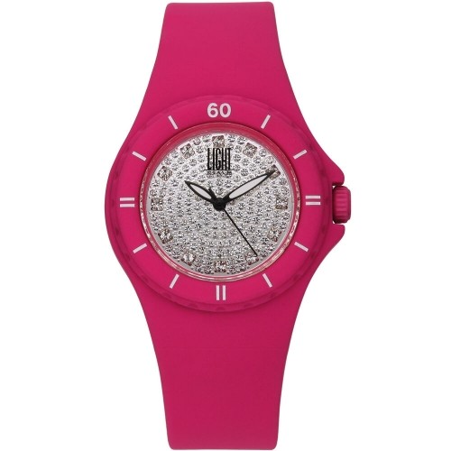 Ladies' Watch Light Time SILICON STRASS (Ø 36 mm) image 1