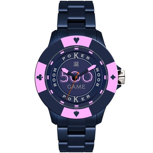 Unisex Pulkstenis Light Time POKER (Ø 41 mm) image 1