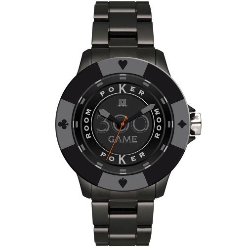 Unisex Pulkstenis Light Time POKER (Ø 41 mm) image 1