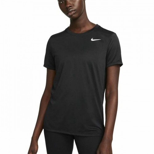Футболка с коротким рукавом женская Nike Dri-FIT  Чёрный image 1