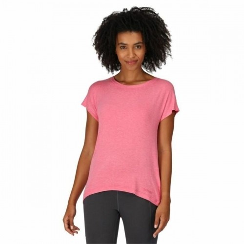 Women’s Short Sleeve T-Shirt Regatta Bannerdale Fruit Moutain Pink image 1