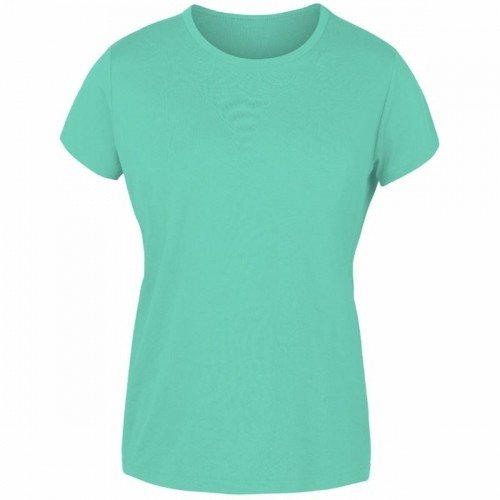 Sieviešu Krekls ar Īsām Piedurknēm Joluvi Combed  Kalns Aquamarine image 1