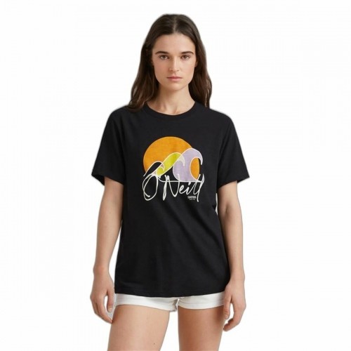 Women’s Short Sleeve T-Shirt O'Neill Luano Graphic Black image 1
