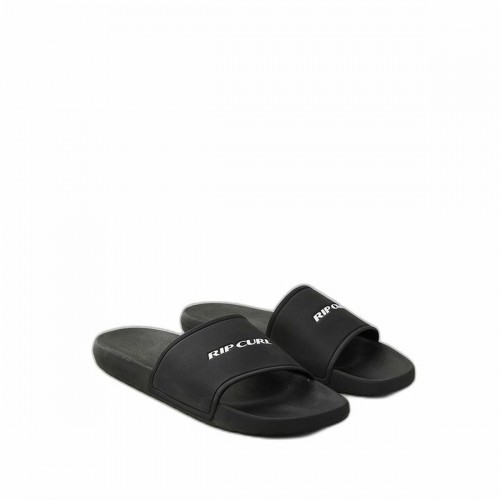 Men's Flip Flops Rip Curl Side Slide Open Toe Black image 1