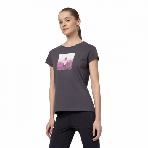 Women’s Short Sleeve T-Shirt 4F  Regular Organic image 1