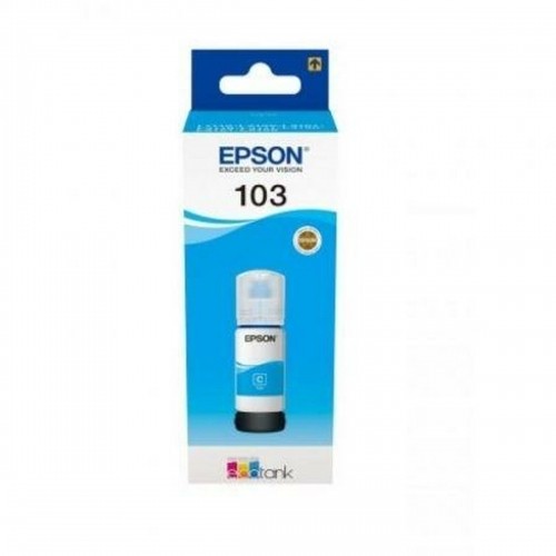 Compatible Ink Cartridge Epson 103 EcoTank Cyan ink bottle (WE) 70 ml Cyan image 1