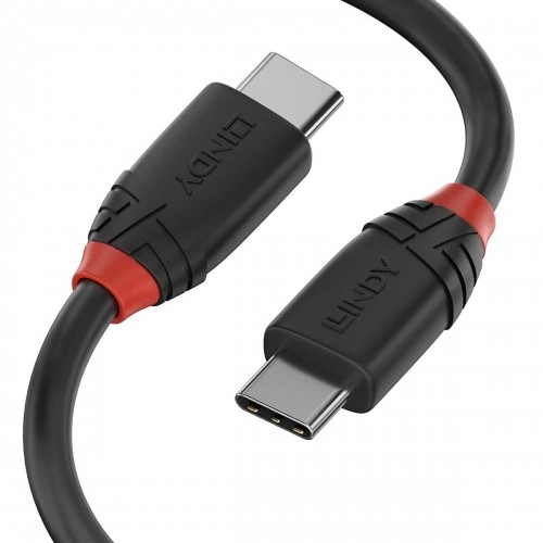 Kabelis USB C LINDY 36907 1,5 m Melns image 1