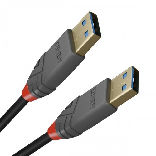 USB Cable LINDY 36752 2 m Black image 1