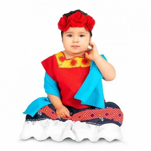 Svečana odjeća za bebe My Other Me Frida Kahlo 4 Daudzums image 1