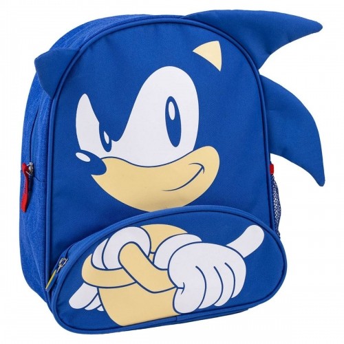 Школьный рюкзак Sonic Синий 15,5 x 30 x 10 cm image 1