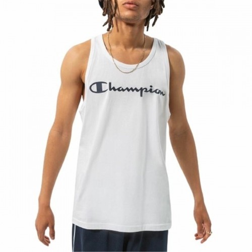 Men's Sleeveless T-shirt Champion Tank Top White image 1