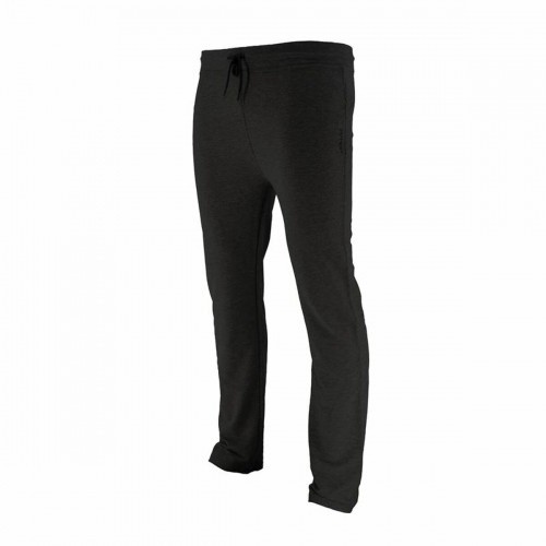 Long Sports Trousers Joluvi Fit Campus Black Unisex image 1