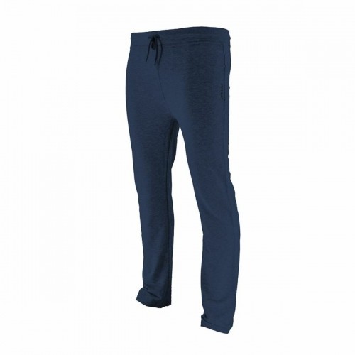 Long Sports Trousers Joluvi Fit Campus Navy Blue Dark blue Unisex image 1