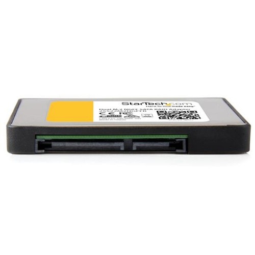 Hard Drive Adapter Startech 25S22M2NGFFR Black image 1