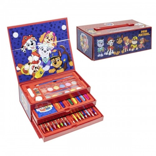 Painting set The Paw Patrol Briefcase Dark blue image 1