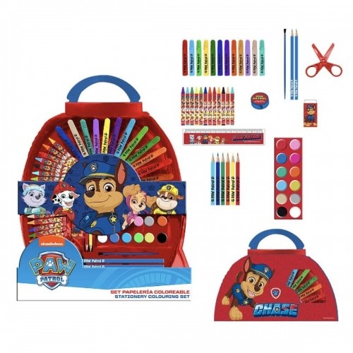 Stationery Set The Paw Patrol Briefcase Dark blue image 1