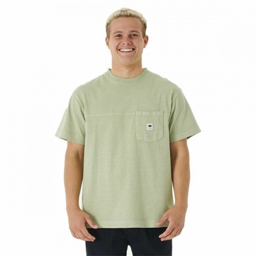 t-krekls Rip Curl Quality Surf Products Zaļš Vīriešu image 1