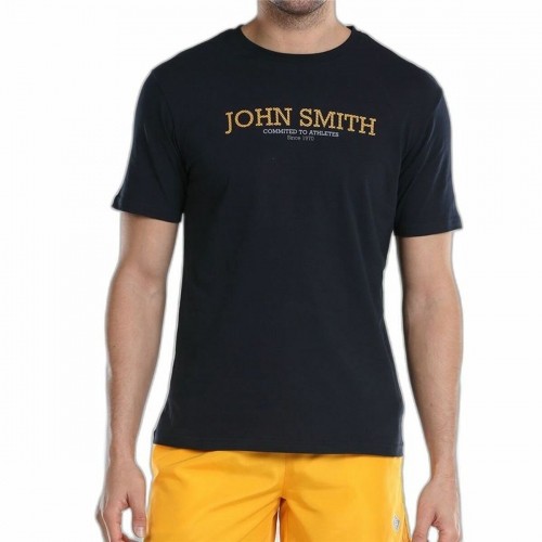 Men’s Short Sleeve T-Shirt John Smith Efebo Navy Blue image 1
