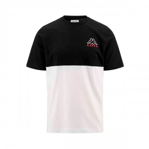 Men’s Short Sleeve T-Shirt Kappa Edwin CKD White Black image 1