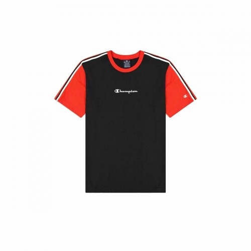 Men’s Short Sleeve T-Shirt Champion Crewneck Black image 1