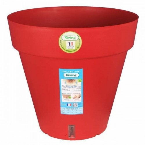 Plant pot Riviera Red polypropylene Plastic Circular Ball Ø 50 cm image 1