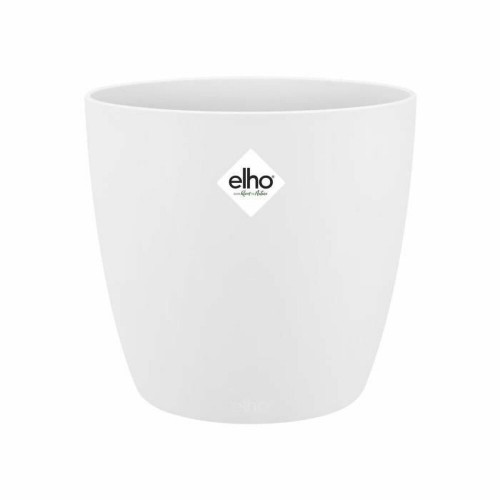 Plant pot Elho White Plastic Circular image 1