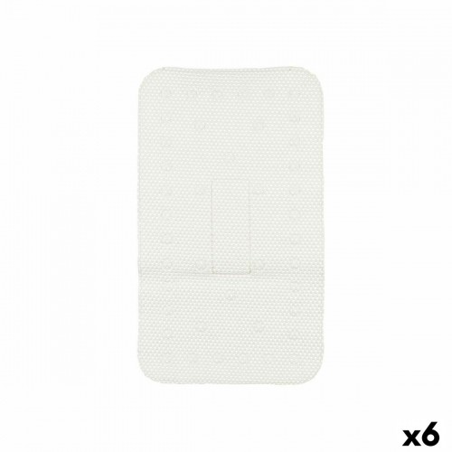 Berilo Нескользящий коврик для душа Белый PVC 69,3 x 40 x 1 cm (6 штук) image 1