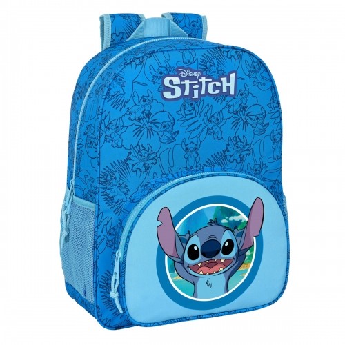 Школьный рюкзак Stitch Синий 33 x 42 x 14 cm image 1
