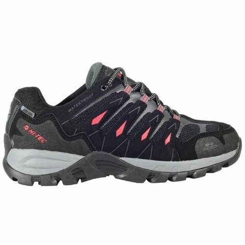 Running Shoes for Adults Hi-Tec Corzo Low Waterproof Black Moutain image 1