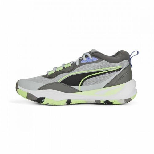 Basketball Shoes for Adults Puma Playmaker Pro Grey image 1