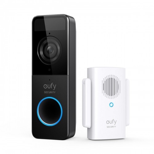 Viedais Videoporters Eufy Video Doorbell 1080p Melns image 1