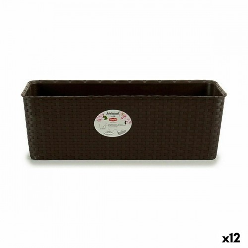 Planter Stefanplast Plastic 18 x 16 x 48,5 cm (12 Units) image 1