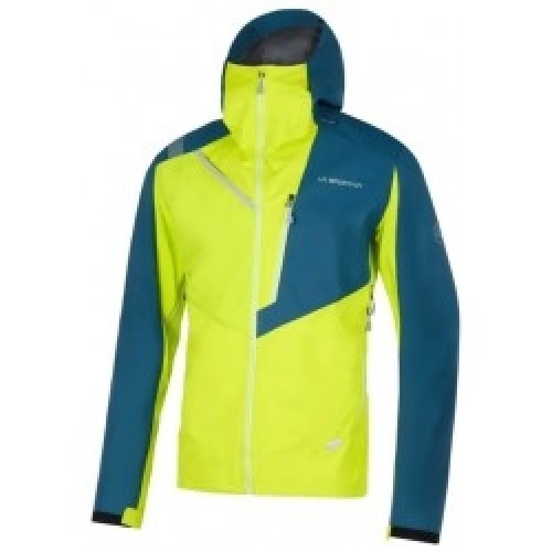 La Sportiva Alpine Tech Jaka ALPINE GUIDE WS Jacket M XL Lime Punch/Storm Blue image 1
