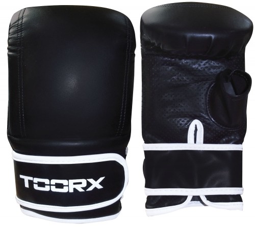 Boxing bag gloves TOORX JAGUAR S/M black eco leather image 1