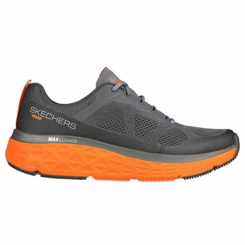 Мужские спортивные кроссовки Skechers Max Cushioning Delta Серый Оранжевый image 1
