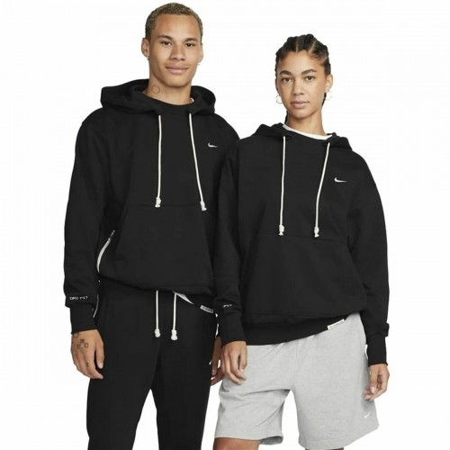 Men’s Sweatshirt without Hood Nike Dri-FIT Standard Black image 1