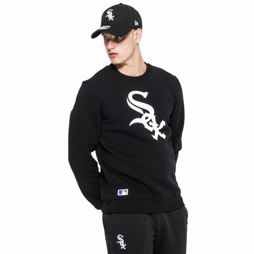 Vīriešu Sporta Krekls ar Kapuci New Era MLB Chicago White Sox Melns image 1