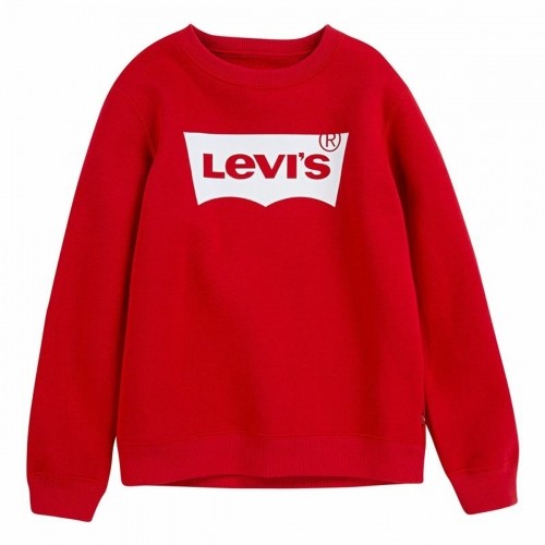 Толстовка без капюшона детская Levi's Batwing Crewneck  Красный image 1