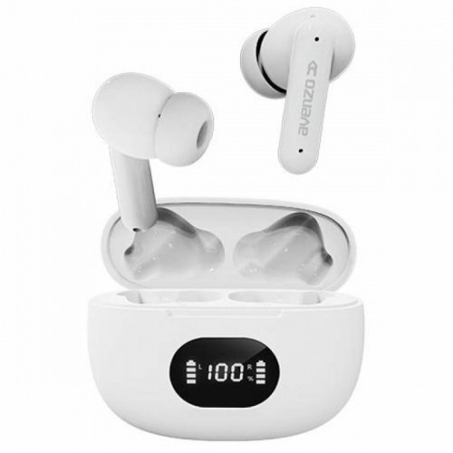 Bluetooth-наушники с микрофоном Avenzo AV-TW5010W Белый image 1