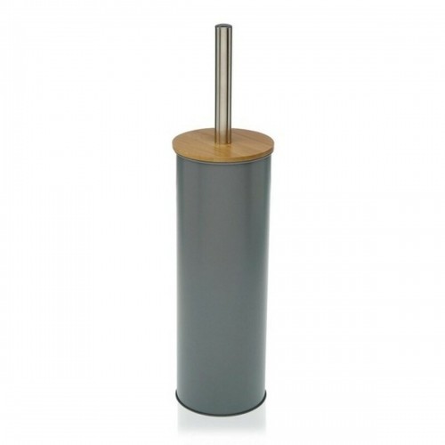 Toilet Brush Versa Grey Metal (9,5 x 38 x 9,5 cm) image 1