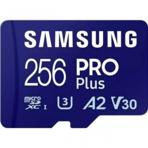Samsung  
         
       MEMORY MICRO SDXC PRO+ 256GB/W/READER MB-MD256SB/WW image 1