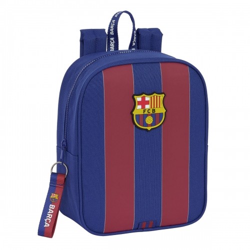 Школьный рюкзак F.C. Barcelona Красный Тёмно Синий 22 x 27 x 10 cm image 1