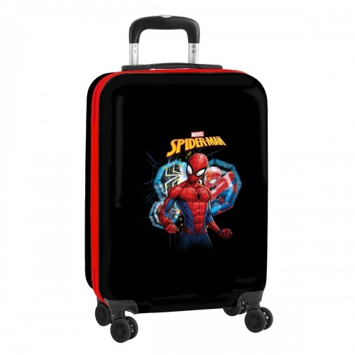 Kabīnes koferis Spiderman Hero Melns 20'' 34,5 x 55 x 20 cm image 1