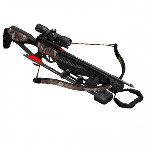 Barnett WILDCAT 260fps CAMO arbalets ar  4x32mm MULTI-RETICLE tēmēkli image 1