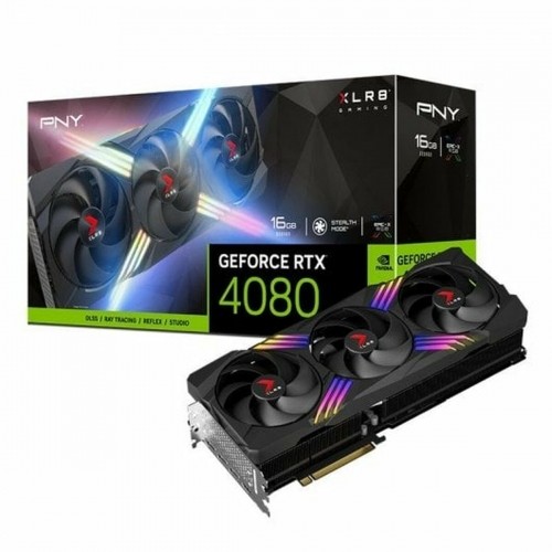 Graphics card PNY VCG408016TFXXPB1 16 GB RAM NVIDIA NVIDIA GeForce RTX 4080 image 1